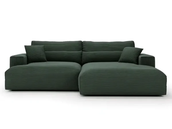 Canapé d'angle avec grand méridienne Haussmann