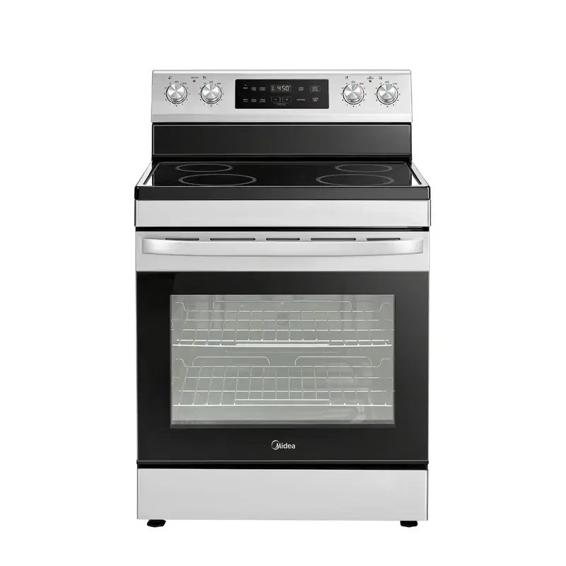 Midea Cuisinière Acier inoxydable 30" Électrique Vitrocéramique - MER30B14ASTC
