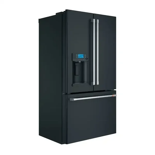 CAFE Réfrigérateur 22,1 pi3 36 po Noir Congélateur en bas, Portes françaises - CYE22TP3MD1 Code 042357
