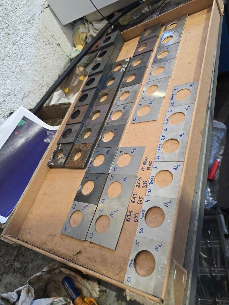 nastavljeni parametri