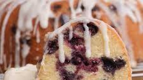 Blueberry Pound Cake