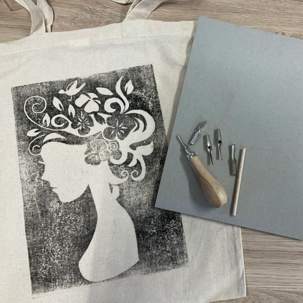 TICKET WORKSHOP LINOSNEDE      zo 15-02-26 13.30-16.00 uur