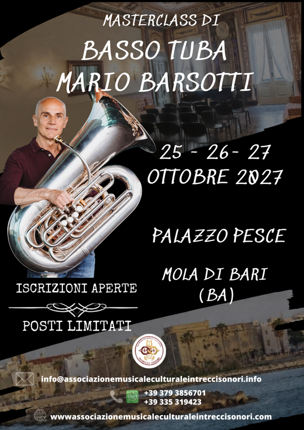 ISCRIZIONE MASTERCLASS MARIO BARSOTTI