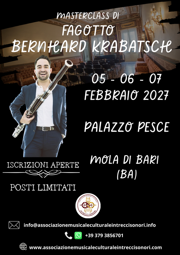 ISCRIZIONE MASTERCLASS BERNHARD KRABATSCH