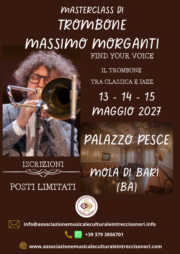ISCRIZIONE MASTERCLASS MASSIMO MORGANTI