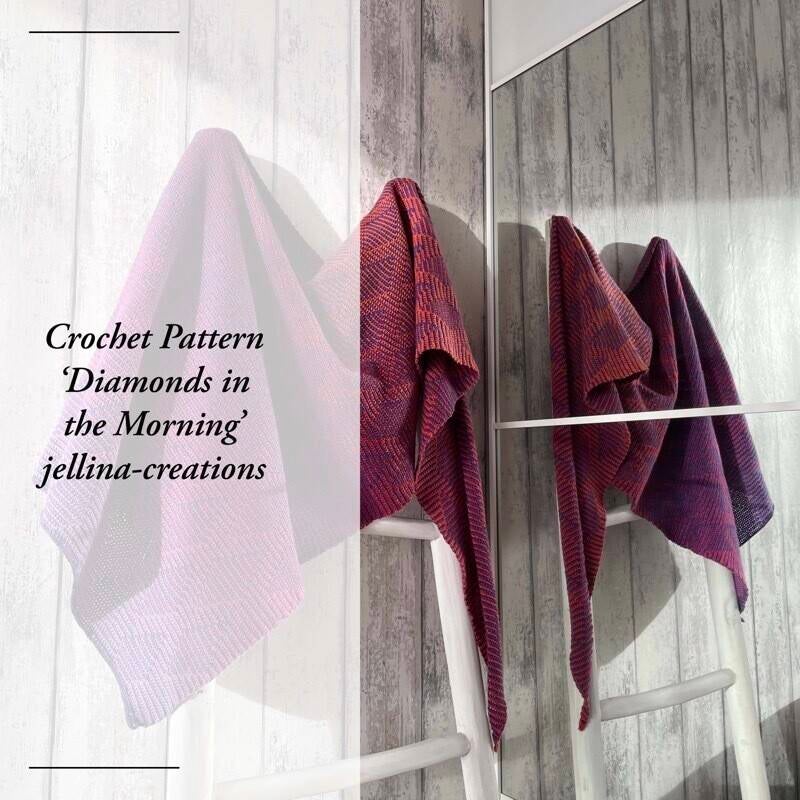 Diamonds in the morning Shawl ENG