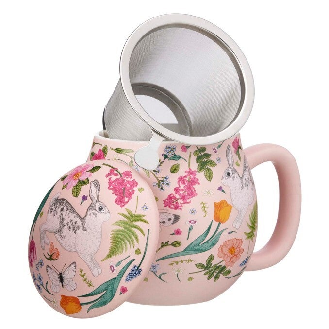 Country Pastel Roze Theemok