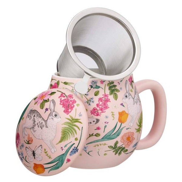 Country Pastel Roze Theemok