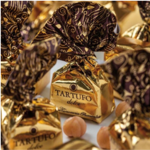 Chocoladetruffel Klassiek Goud met Noten