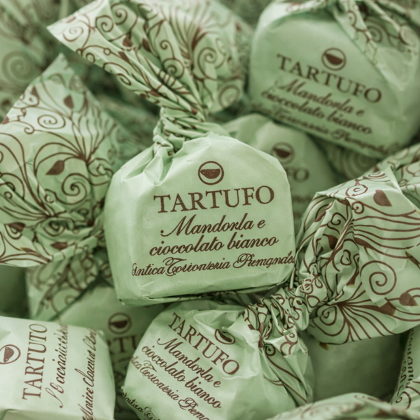 Chocoladetruffel Witte Chocolade & Amandel