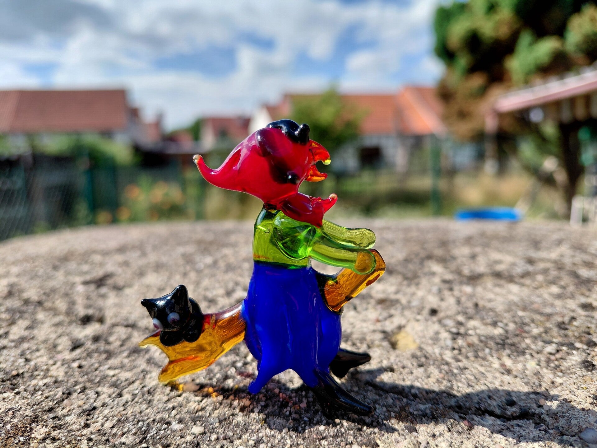 Hexe Glasfigur