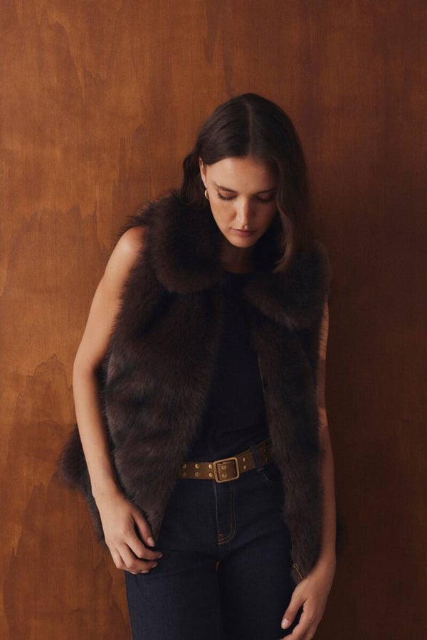 Faux Fur Vest