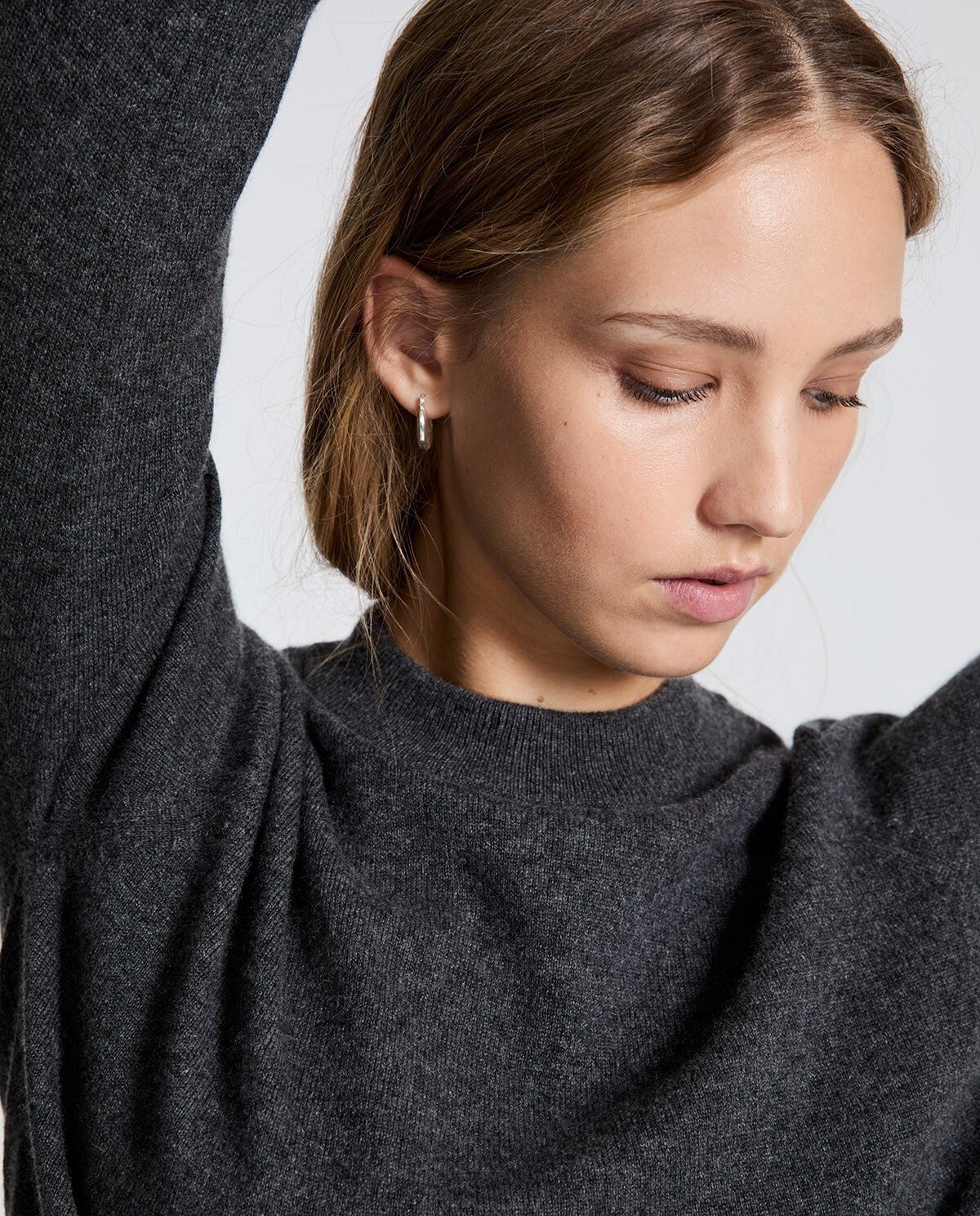 Round-Neck Cashmere Sweater