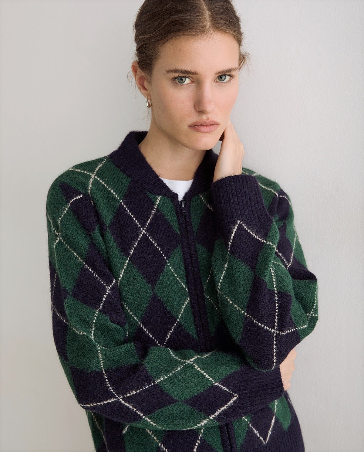 Diamond Kint Dimond Cardigan
