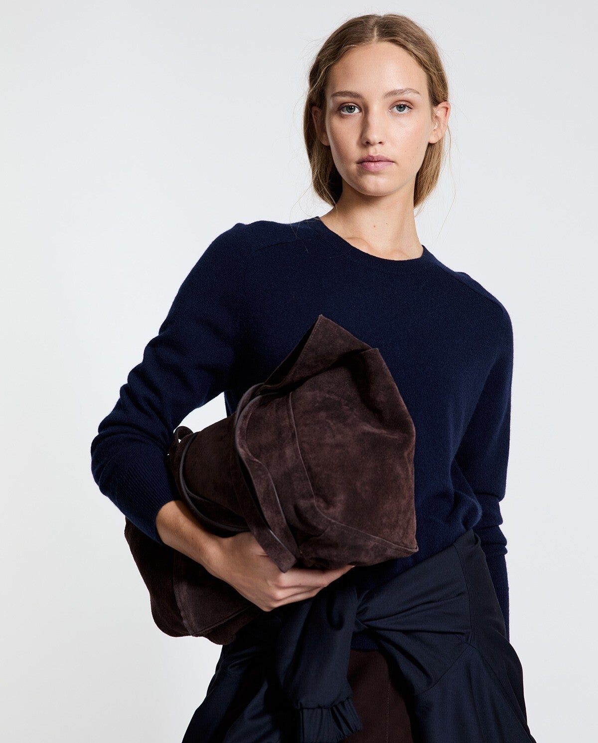 Round-Neck Cashmere Sweater