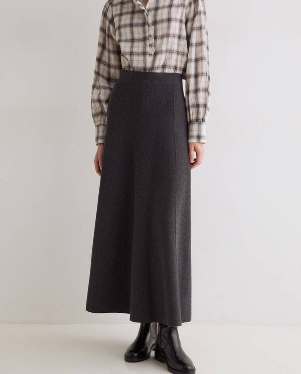 Knit Midi Skirt
