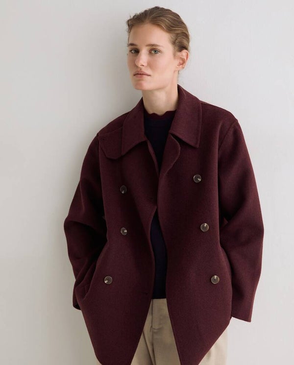 Handmade Wool Blend Coat