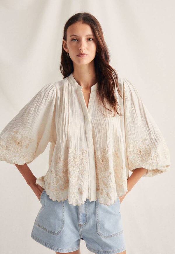 Embroidered blouse