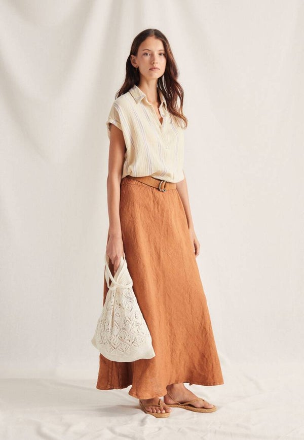 Linen skirt