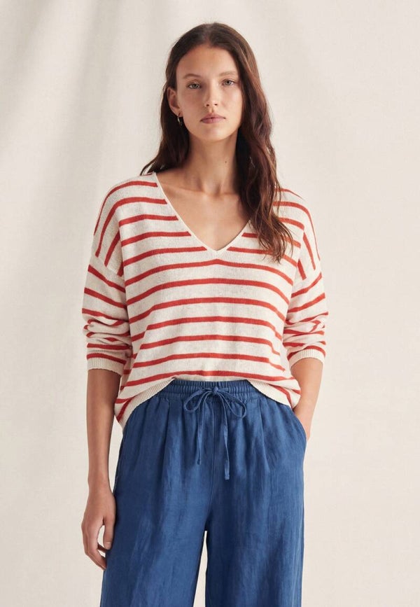 Striped jersey