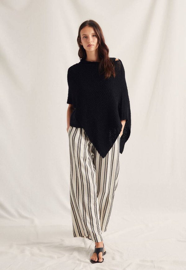 Striped trousers