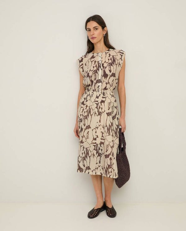 Floral chiffon dress