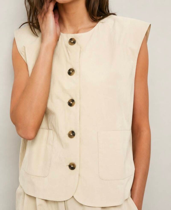 Poplin vest