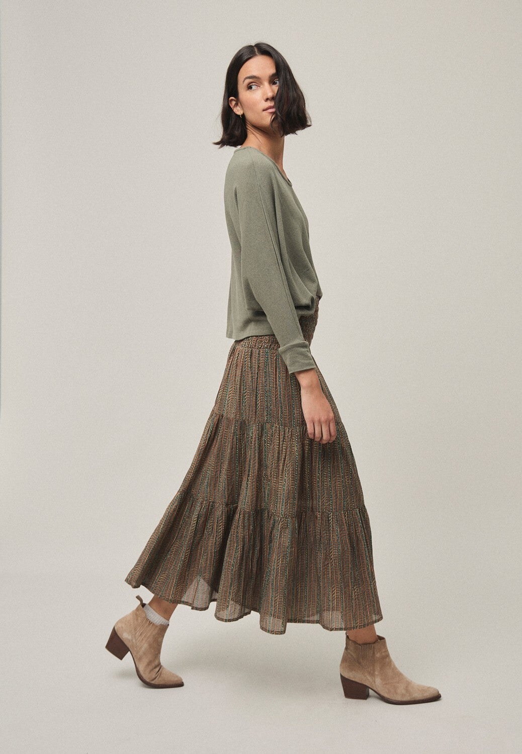 Florence printed skirt