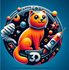 3D cat