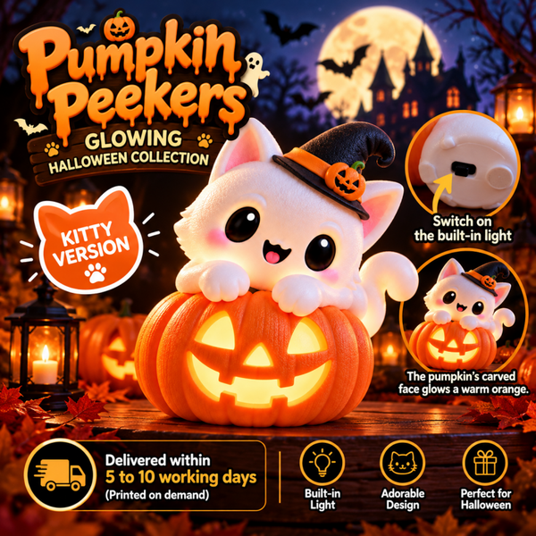 Pumpkin Peekers: Kitty