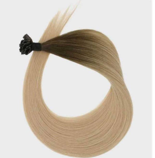 Extensions kératine haut de gamme Ombrées paquet de 100 mèches (100gr).