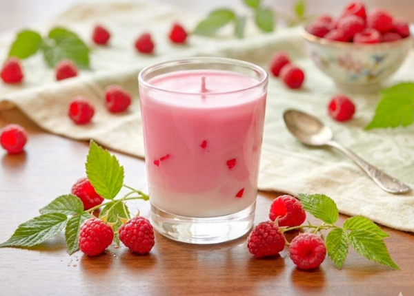 Himbeere Ice Latte