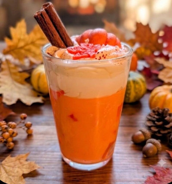 Pumpkin Ice Latte🎃