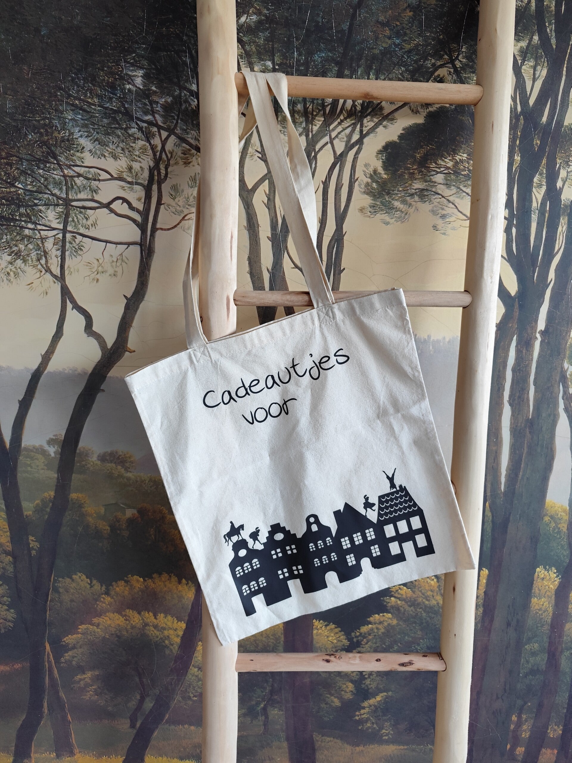 Katoenen tas sinterklaas