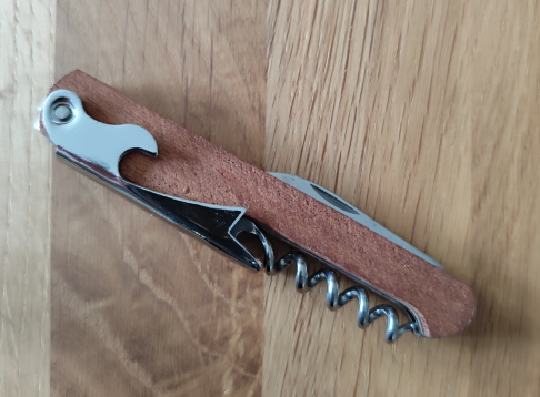 Cadeau set fles/wijnfles opener