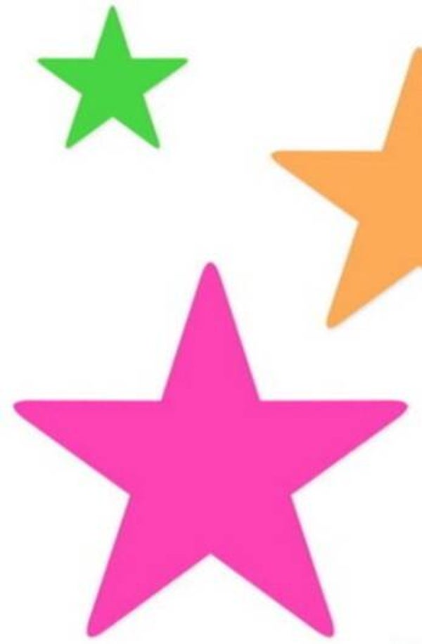 Flex strijkapplicatie Ster