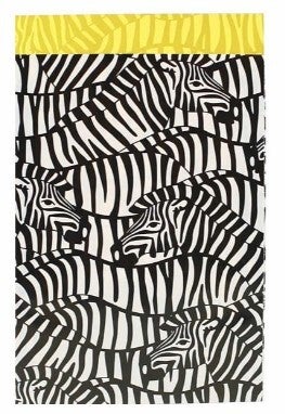 A4 cadeauzakje zebra
