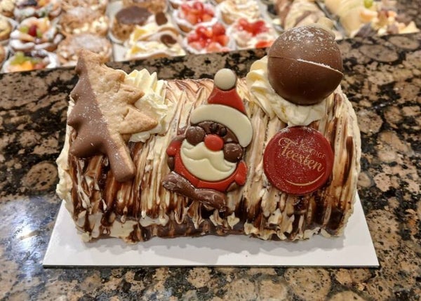 Kerststronk Creme Beurre