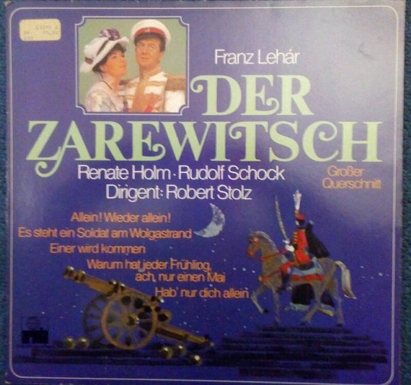 Franz Lehar – DER ZAREWITSCH / LP, VINYL