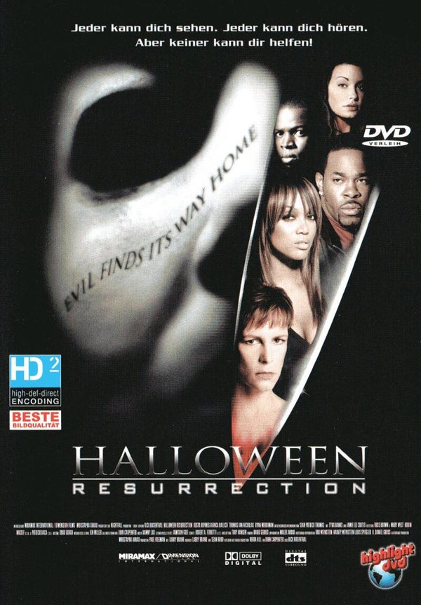 DVD • Halloween Resurrection
