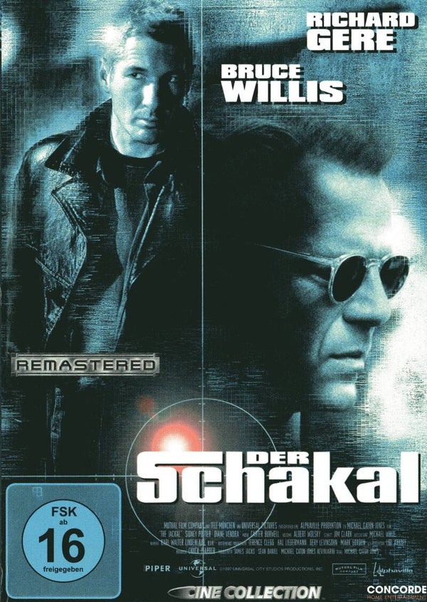DVD • Der Schakal - Bruce Willis, Richard Gere