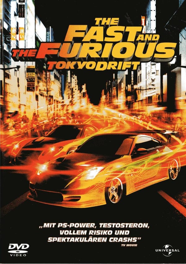 DVD • THE FAST AND THE FURIOUS TOKYO DRIFT