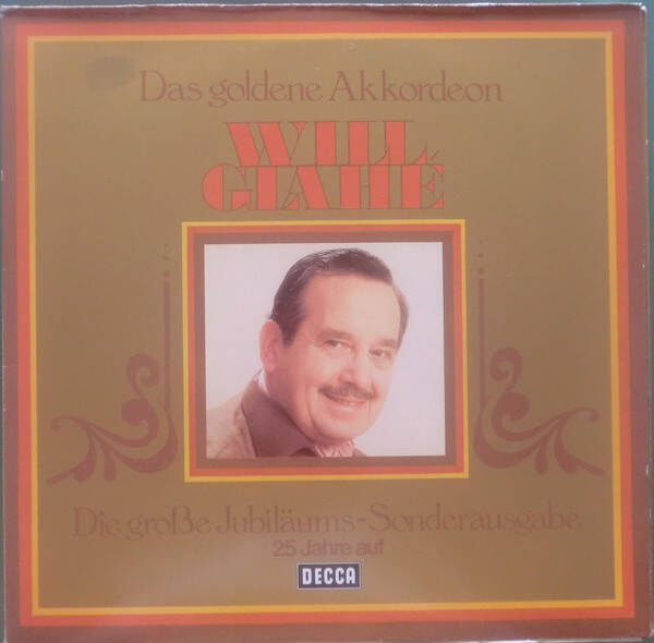 Will Glahé – Das Goldene Akkordeon (Das Große Jubiläums-Sonderalbum) / LP, Vinyl