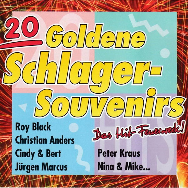 CD- 20 Goldene Schlager Souvenirs – Das Hitfeuerwerk