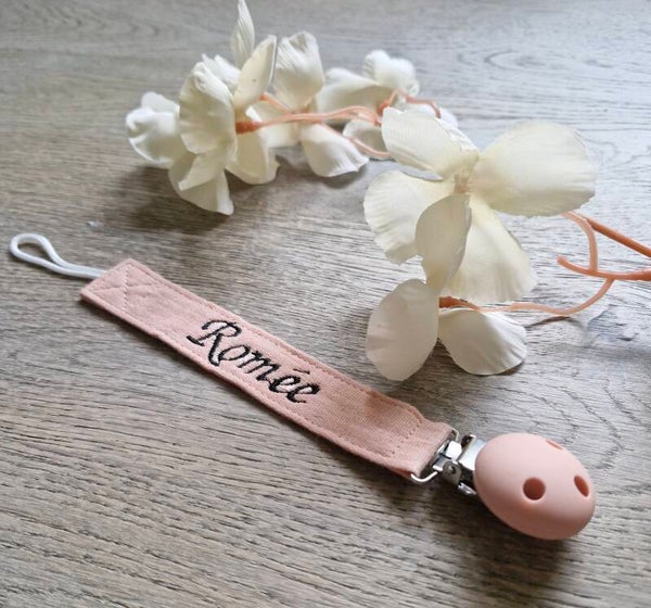 Stoffen speenkoord - roze