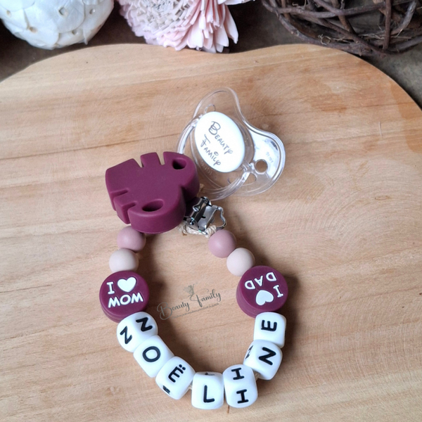 Mom / Dad aubergine