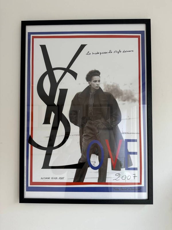 Affiche Yves St. Laurent