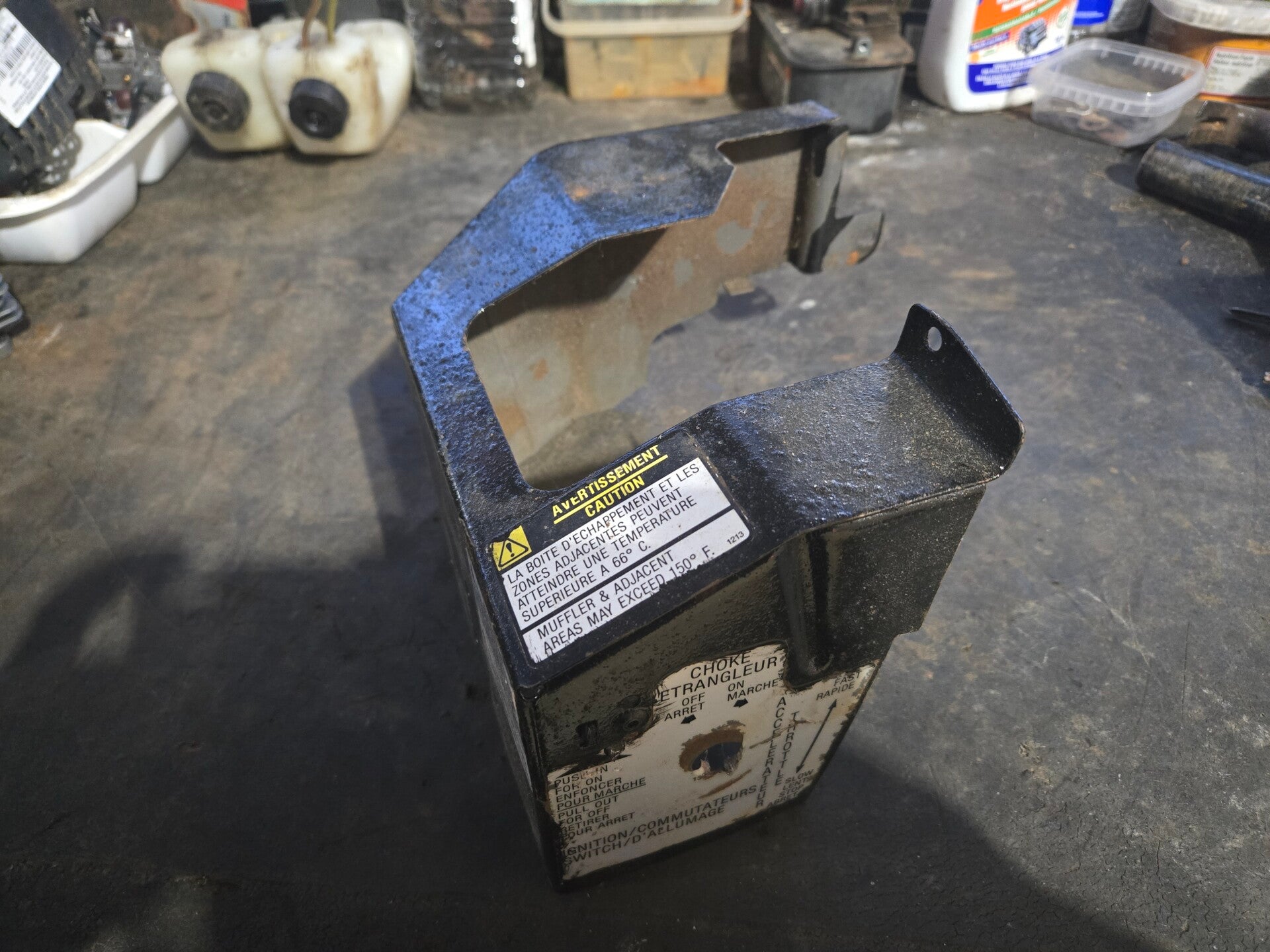 Cache Moteur de souffleuse tecumseh