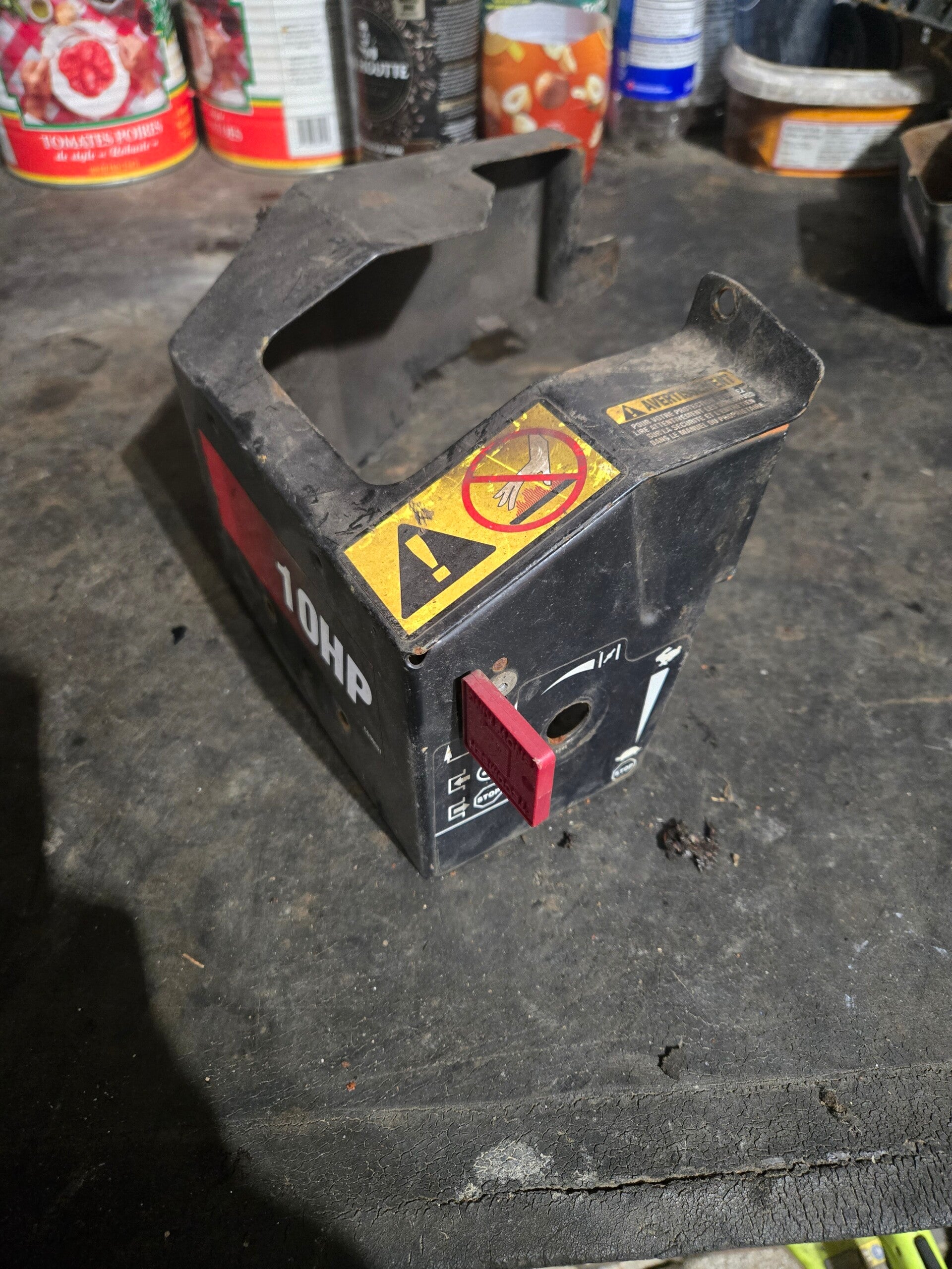 Cache Moteur tecumseh (Souffleuse)