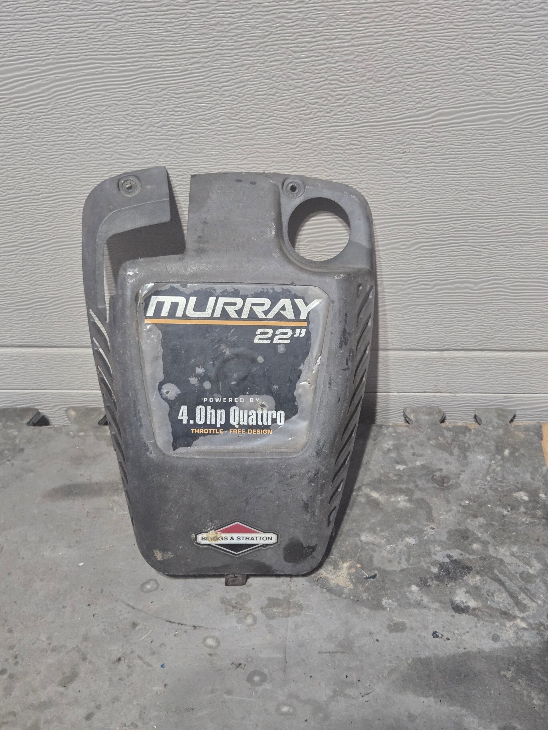 Cache Moteur de tondeuse murray 4.0hp quattro
